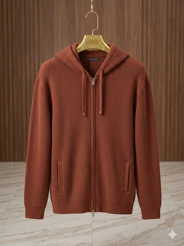 Sweats à capuche en laine