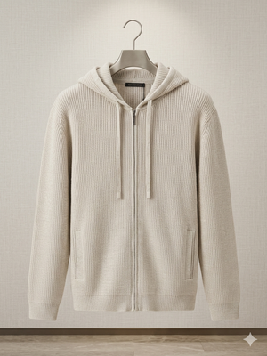 Sweats à capuche en laine