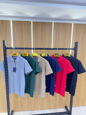 Polo avec zip tommy hilfiger